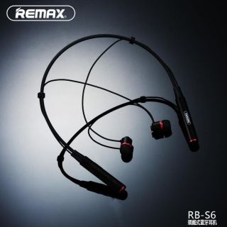 Remax Neckband Bluetooth Earphone Black melns