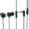 Aksesuāri Mob. & Vied. telefoniem Remax Earphone RM-502 Universal 3,5mm Black melns Aizsargstikls