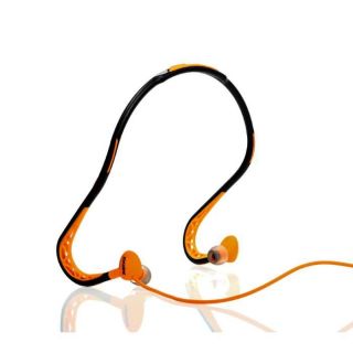 Remax Sporty Headset RM-S15 Black Orange melns oranžs