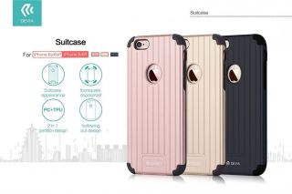 - DEVIA Apple iPhone 6  /  6s Plus Suitcase Black melns