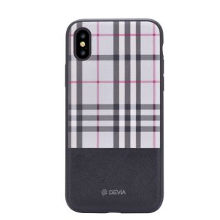 - DEVIA Apple iPhone X Lattice case Black melns