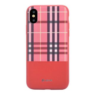 - DEVIA Apple iPhone X Lattice case Red sarkans