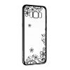 Aksesuāri Mob. & Vied. telefoniem - DEVIA Samsung Galaxy Note 8 Crystal Joyous Black melns Aizsargstikls