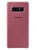 Аксессуары Моб. & Смарт. телефонам Samsung Alcantara Cover for N950 Note 8 Pink rozā Безпроводные зарядки (Индуктивные)