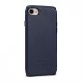 Evelatus iPhone 7 / 8 / SE2020 / SE2022 Leather Case Prestige Dark Blue zils