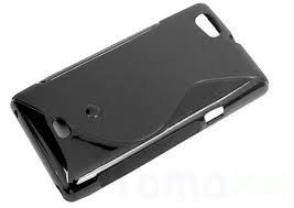 Sony C1505  /  C1605 Xperia E TPU S black melns