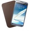 Аксессуары Моб. & Смарт. телефонам Samsung N7100 Galaxy Note 2 II leather EFC-1J9LDEG dark brown brūns 