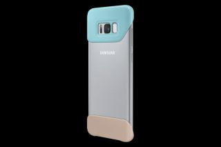 Samsung EF-MG955CMEGWW 2 Piece Oriģināls Aizmugures Maks No Divam Daļam priek&amp;amp;#353; G955 Galaxy S8 Plus Zils  /  Brūns