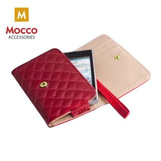 - Wallet XXXL Universāls Maks  /  Klačs Mobiliem Telefoniem 15 x 7.5 x 1 cm Sarkans