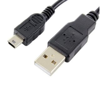 Forever Universāls Mini USB Datu Kabelis 1m Melns