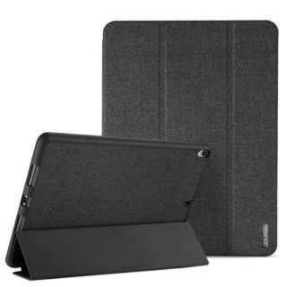 - Domo Magnet Case Grāmatveida Maks Planšetdatoram Samsung Galaxy Tab A 2019 10.5 Melns