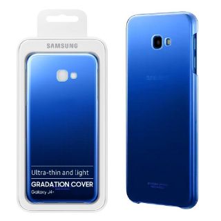 Samsung EF-AJ415CLEGWW Gradation Cover Maks priek&amp;amp;#353; J415 Galaxy J4+ Zils
