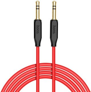 HOCO UPA11 AUX Audio vads 3.5 mm -&amp;amp;gt; 3.5 mm 1m Sarkans