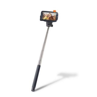 - Bluetooth Selfie Stick 100 cm ar pogu statīvā Melns