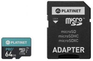 Platinet PRO1 64GB Micro SDHX Class 10 Atmiņas Karte
