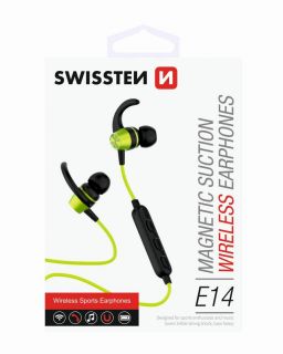 - Active Wireless Bluetooth 4.2 Earphones  /  A2DP  /  AVRCP  /  HSP  /  HFP  /  Bezvadu Sporta Austiņas Zaļas