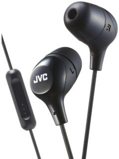 JVC HA-FX38M-B-E Marshmallow Austiņas ar Mikrofonu un vadības pulti Melnas