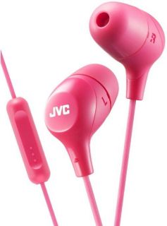 JVC HA-FX38M-P-E Marshmallow Austiņas ar Mikrofonu un vadības pulti Rozā