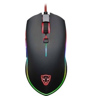 - V40 Spēļu Pele  /  RGB  /  USB  /  Melna