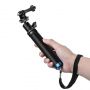 BW-BS0 Universāls Selfie Stick  /  Turētājs GoPro un Citām Sporta kamerām Melns