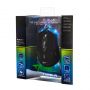 EMS124BK Mazer Spēļu Datora Pele ar Papildus Pogām  /  RGB  /  2400 DPI  /  Avago Chipset  /  USB Melna
