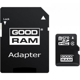 Goodram 8GB Micro Class 4 Atmiņas Karte ar Adapteri