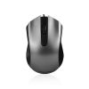 Aksesuāri datoru/planšetes MODECOM MC-M4.1 Optiskā Datora Pele ar USB / 1.8m / 1200 DPI / Pelēka 