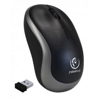 - RBLMYS00050 2.4Ghz Bezvadu Datora Pele ar 1000 DPI  /  USB  /  Sudraba