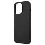 AMG AMHCP13XDOLBK Back Case Aizmugurējais Ādas Apvalks Telefonam Apple iPhone 13 Pro Max Melns