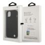 BMHCP13MSLLBK Back Case Aizmugurējais Ādas Apvalks Telefonam Apple iPhone 13 Melns