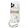 GUHCP13XKMABGR Marble Strap Back Case Aizmugurējais Aizsargapvalks priekš Apple iPhone 13 Pro Max Pelēks