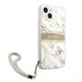 GUHCP13SKMABGR Marble Strap Back Case Aizmugurējais Aizsargapvalks priekš Apple iPhone 13 Mini Pelēks