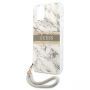 GUHCP13SKMABGR Marble Strap Back Case Aizmugurējais Aizsargapvalks priekš Apple iPhone 13 Mini Pelēks