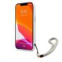 GUHCP13MKMABGR Marble Strap Back Case Aizmugurējais Aizsargapvalks priekš Apple iPhone 13 Pelēks