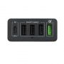 Charging Station VoltPlug Tīkla Lādētājs PPS 60W QC 3.0 / 4x USB / 1x USB-C / 1.5m
