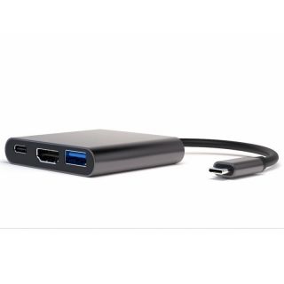 4smarts Multimedia Adapteris USB-C to USB / HDMI / USB-C