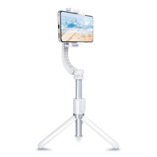 - Gimbal 4in1 Universāls Selfie Stick ar 1x ass stabilizatoru / Tripod Statnis / Bluetooth Tālvadības pults