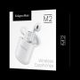 M2 TWS Earphones Bluetooth 5.0 Austiņas Ar Bezvadu Uzlādes Futlāri