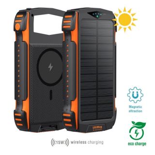 4smarts 4smart Solar Power Bank Solārā Ārējas Uzlādes Baterija 20000 mAh