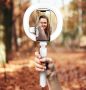 V14 Universāls Tripod Statnis priekš Selfie ar LED lampu