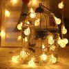 Lampas - Gaismas virtene 100 LED / Silti Balta / 10m 