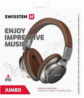 - Jumbo Bluetooth Bezvadu Austiņas Ar FM  /  AUX