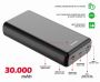 Line Power Banka Ārējās Uzlādes Baterija 2xUSB  /  USB-C  /  Micro USB  /  Lightning  /  20W  /  30000 mAh