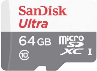 Sandisk Ultra microSD 64GB Atmiņas karte