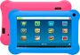 Denver TAQ-70353K 10.1 / 16GB / 1GB / WI-FI / ANDROID6 / BLUE PINK rozā zils