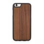Apple Woodcessories EcoBump iPhone 6 s  /  Plus Walnut / black eco222 melns