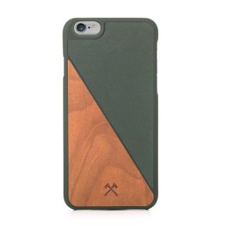 Apple Woodcessories EcoSplit iPhone 6 s Cherry / green eco232 zaļš