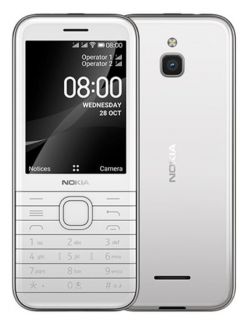 NOKIA 8000 4G Dual white balts