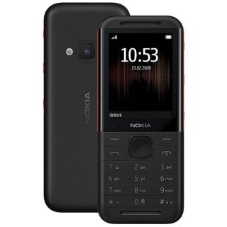 NOKIA 5310 Dual black / red melns sarkans