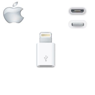 Apple MD820ZM Original Micro USB to Lightning 8pin Charging Cable Adapter  MS-Blister